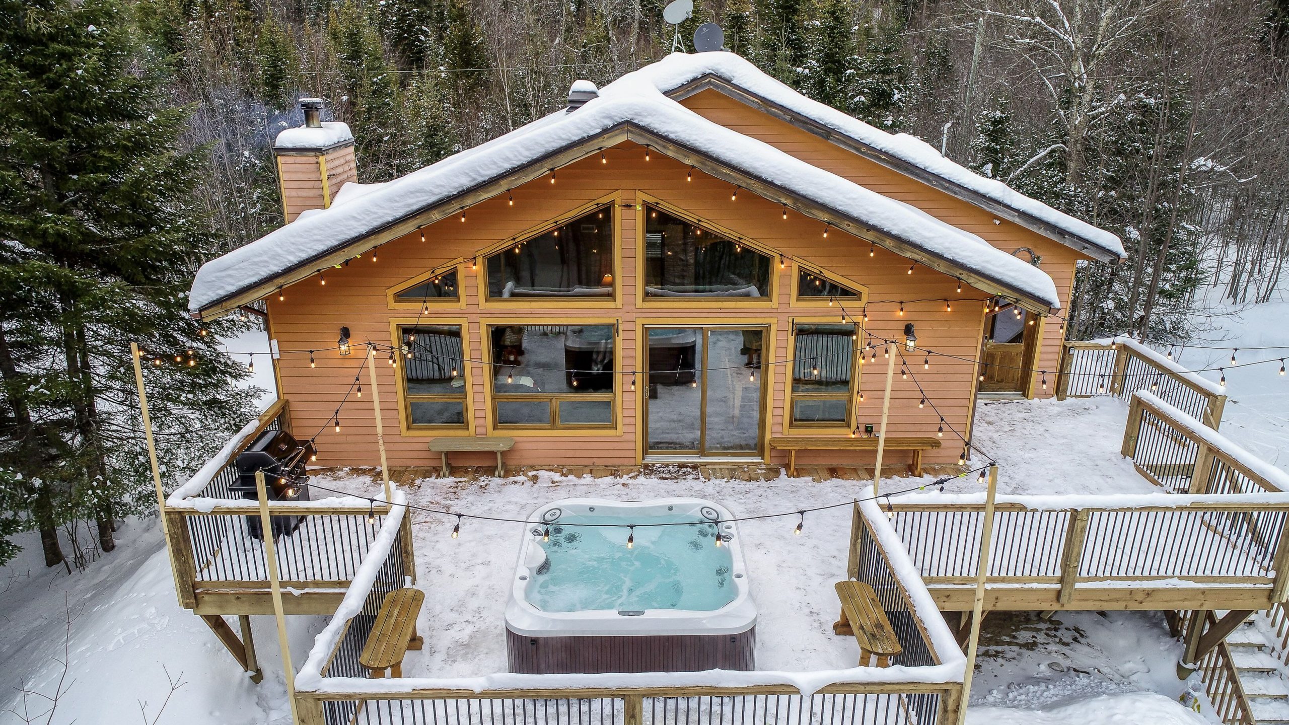 20 WeChalet à louer avec Spa à Tremblant