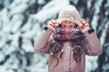 kids in snow